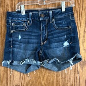 American Eagle Denim Blue Women's Shorts